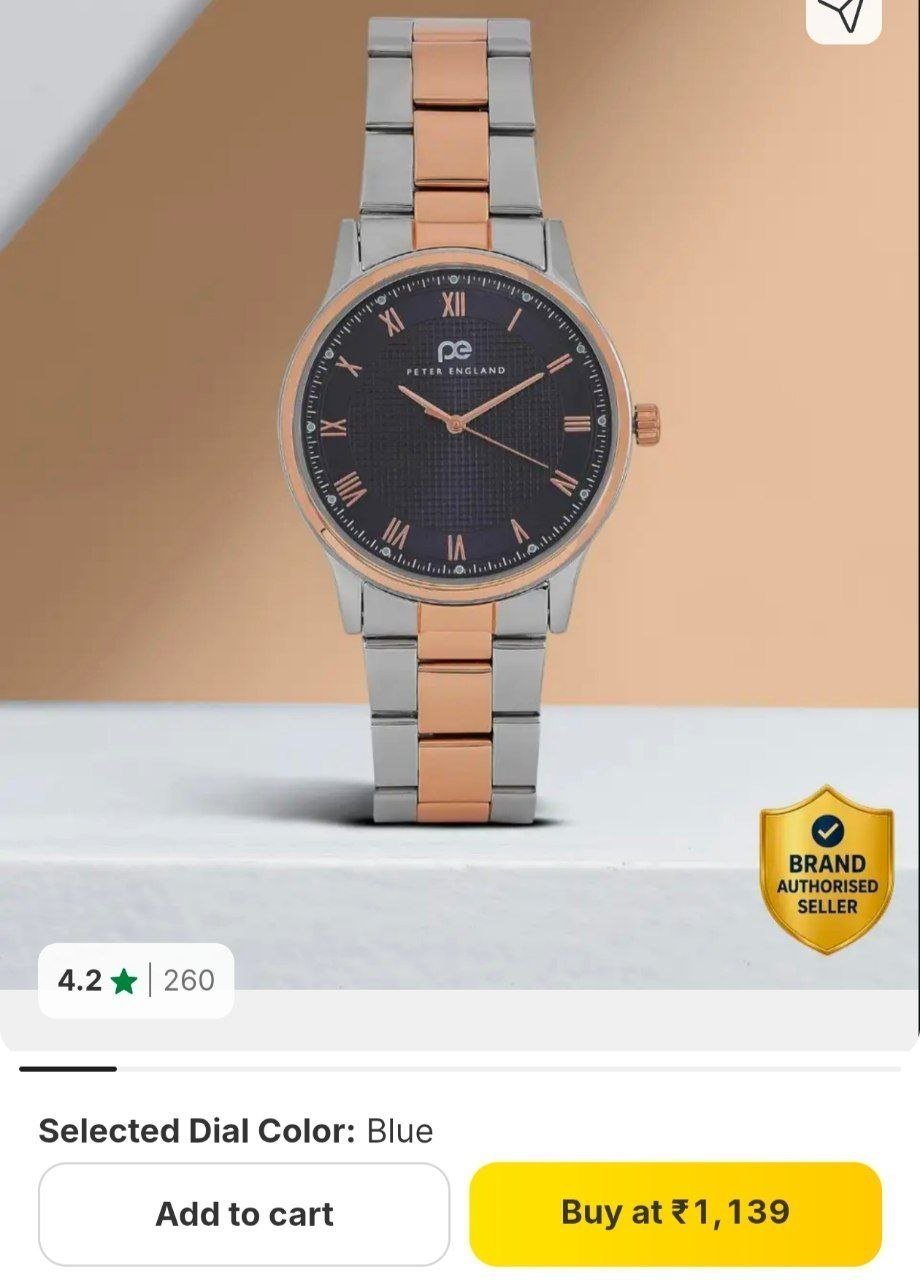 Peter England Analog Watch 1 139