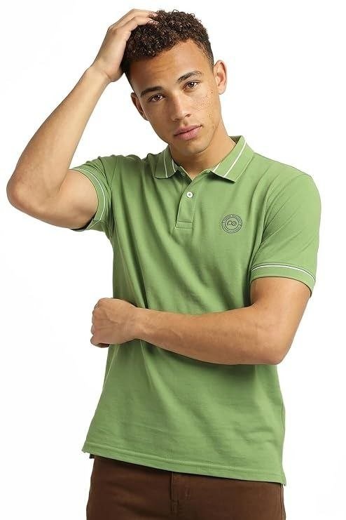 Peter England Men S Regular Fit Insignia Half