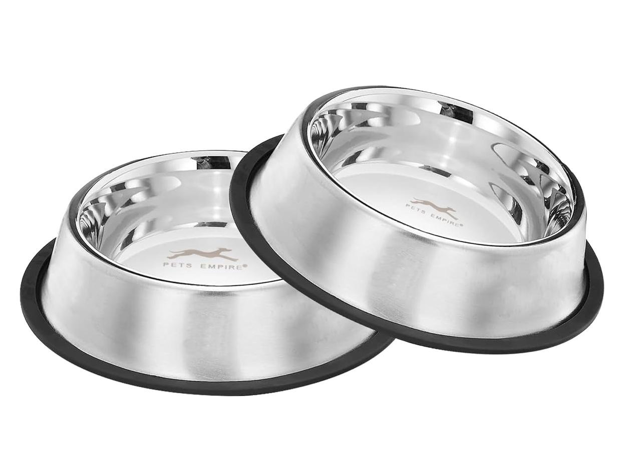 Pets Empire Stainless Steel Feeding Bowl For Mediu