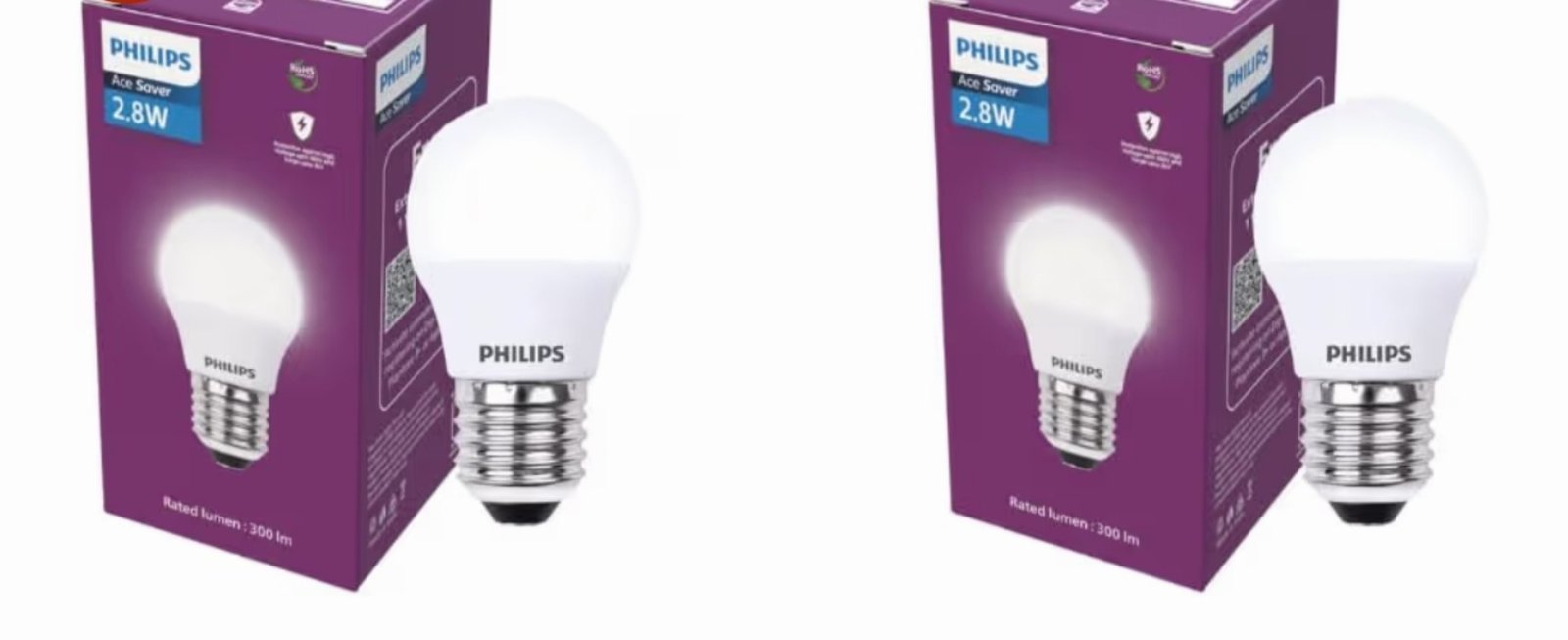 Philips 2 8w Led Frosted Candle Bulb Pack Of 