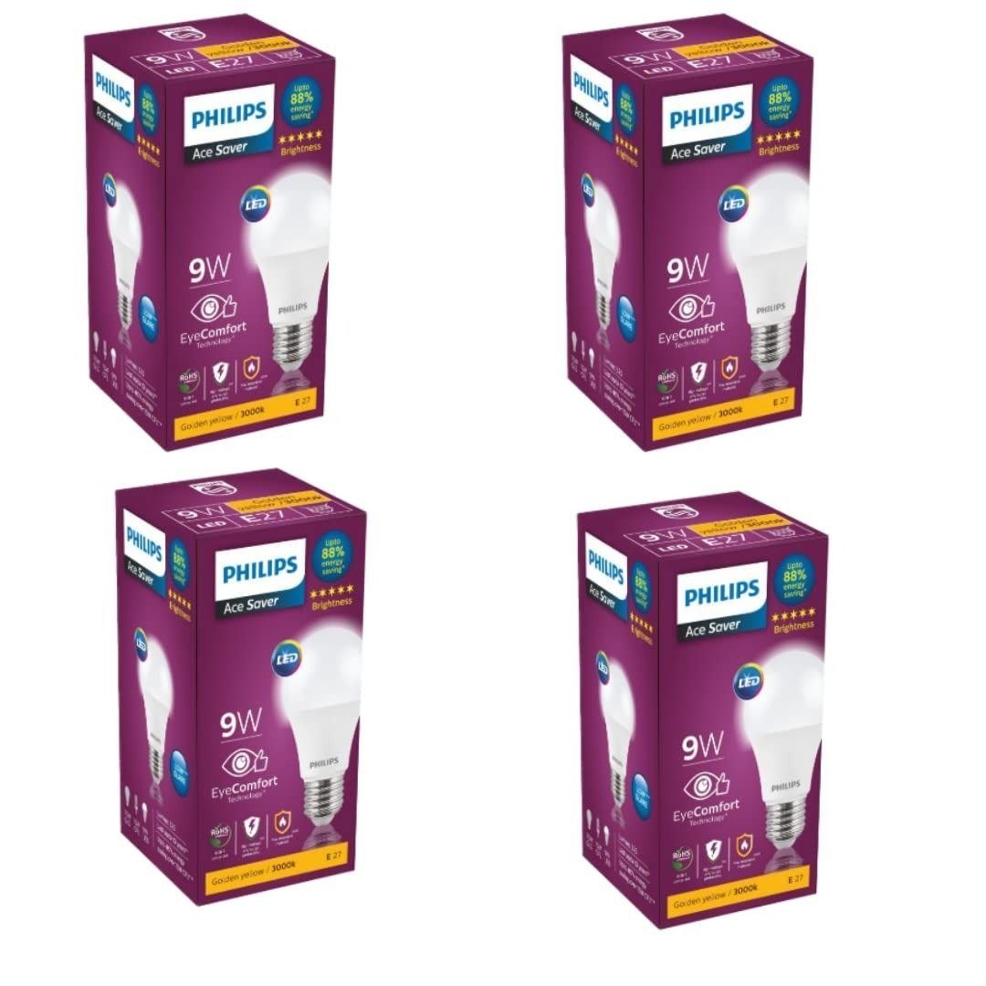 Philips 9-watts E27 Led Warm White Led Bulb P
