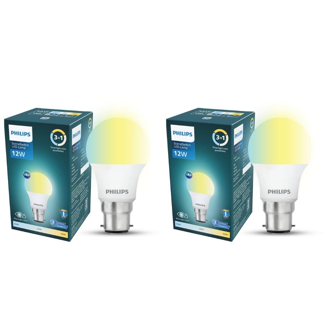 Philips Sceneswitch 12w Led Bulb 3-in-1 Light