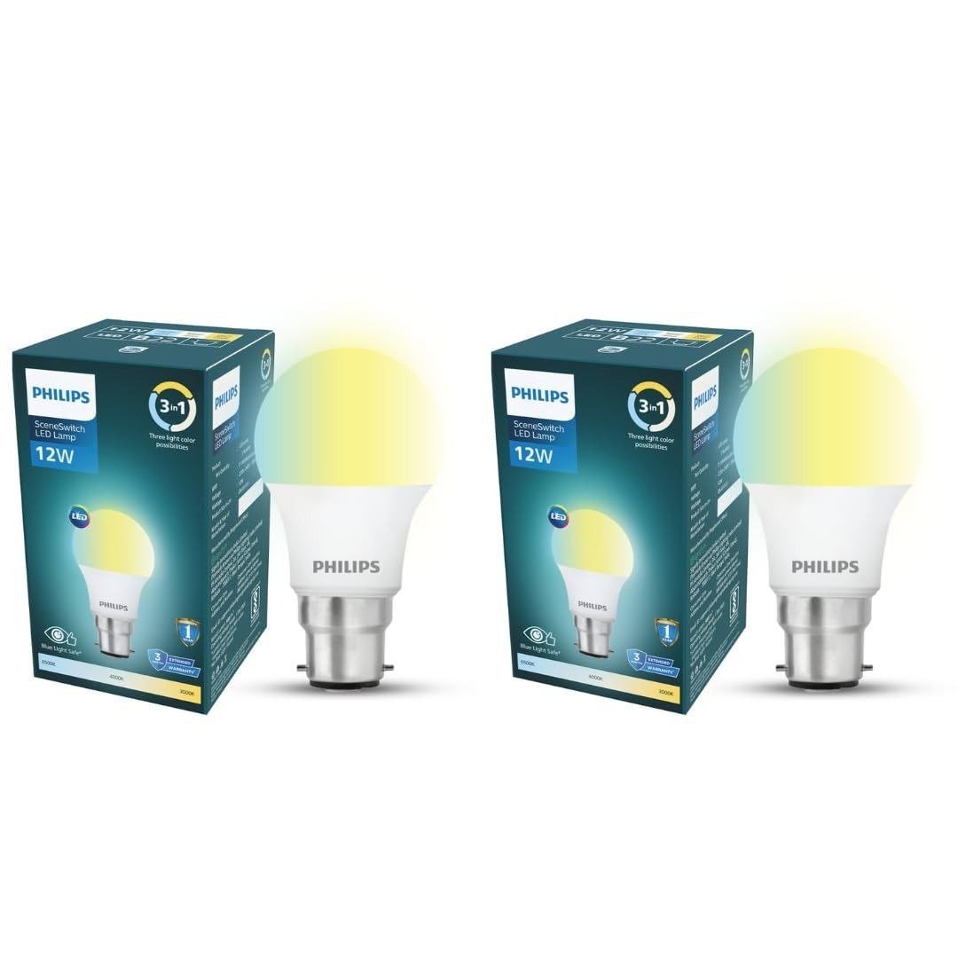 Philips Sceneswitch 12w Led Bulb 3-in-1 Light