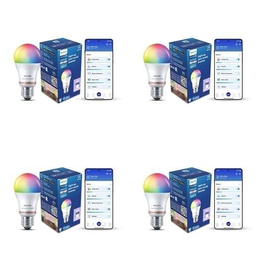 Philips Wiz 12w Led Smart Bulb Pack Of 42299