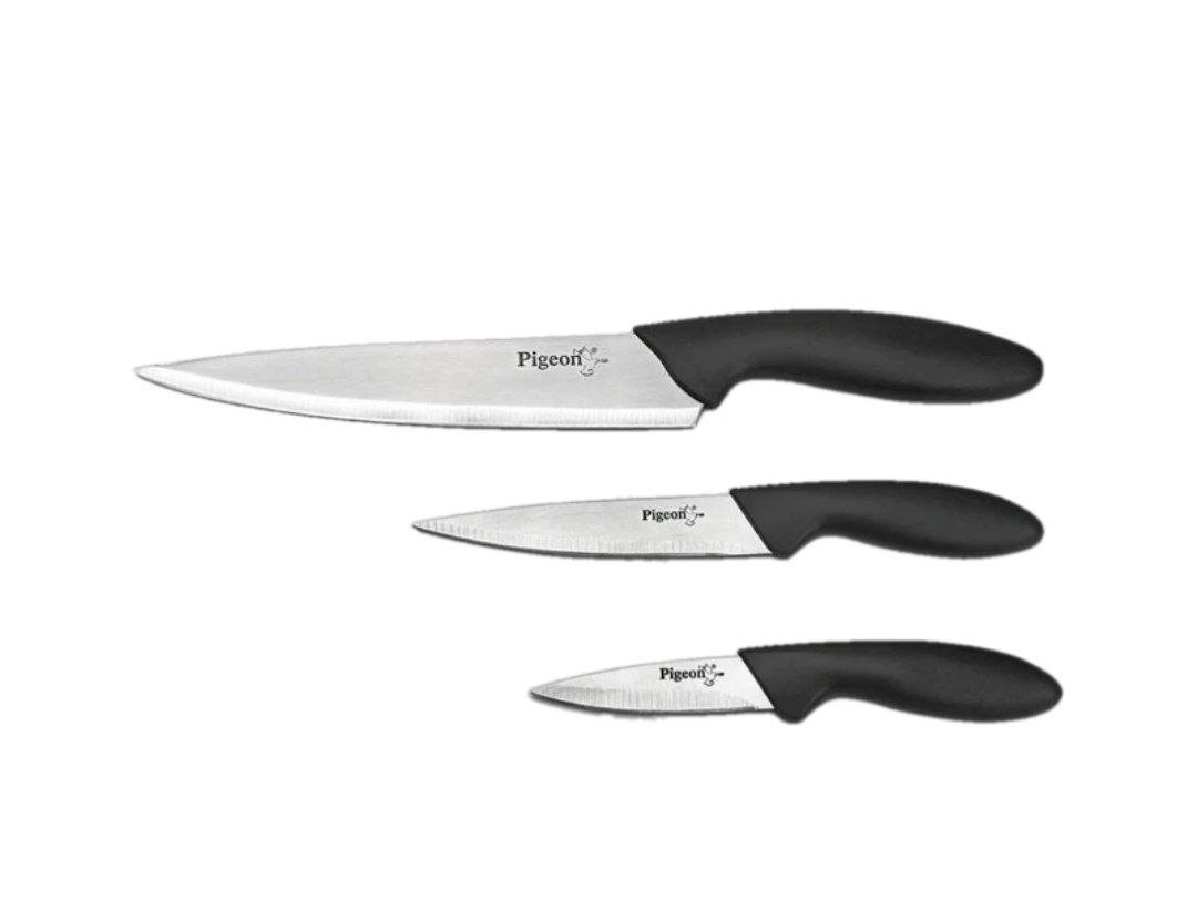 Pigeon 3 Pc Steel Knife Set 157