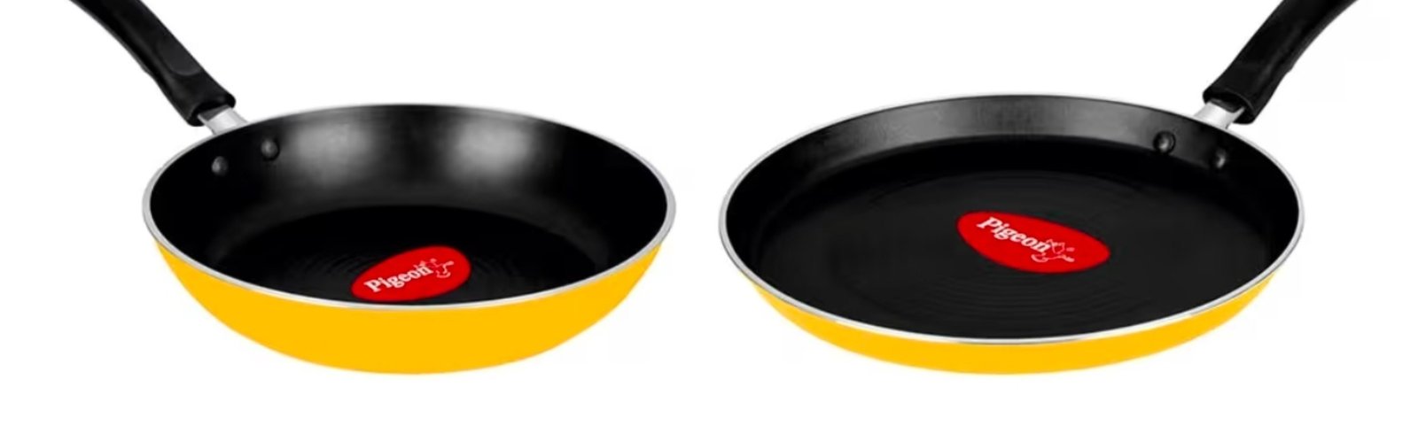 Pigeon Twin Pack Non-stick Tawa Fry Pan At 639