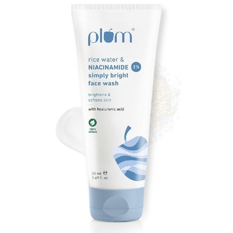 Plum Simply Bright 2 Niacinamide Face Wash With Ri
