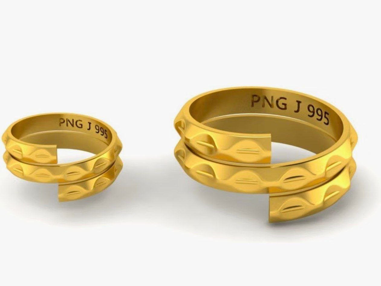 Png Jewellers Gold Ring 24 Kt (995) - 1 5 Gra