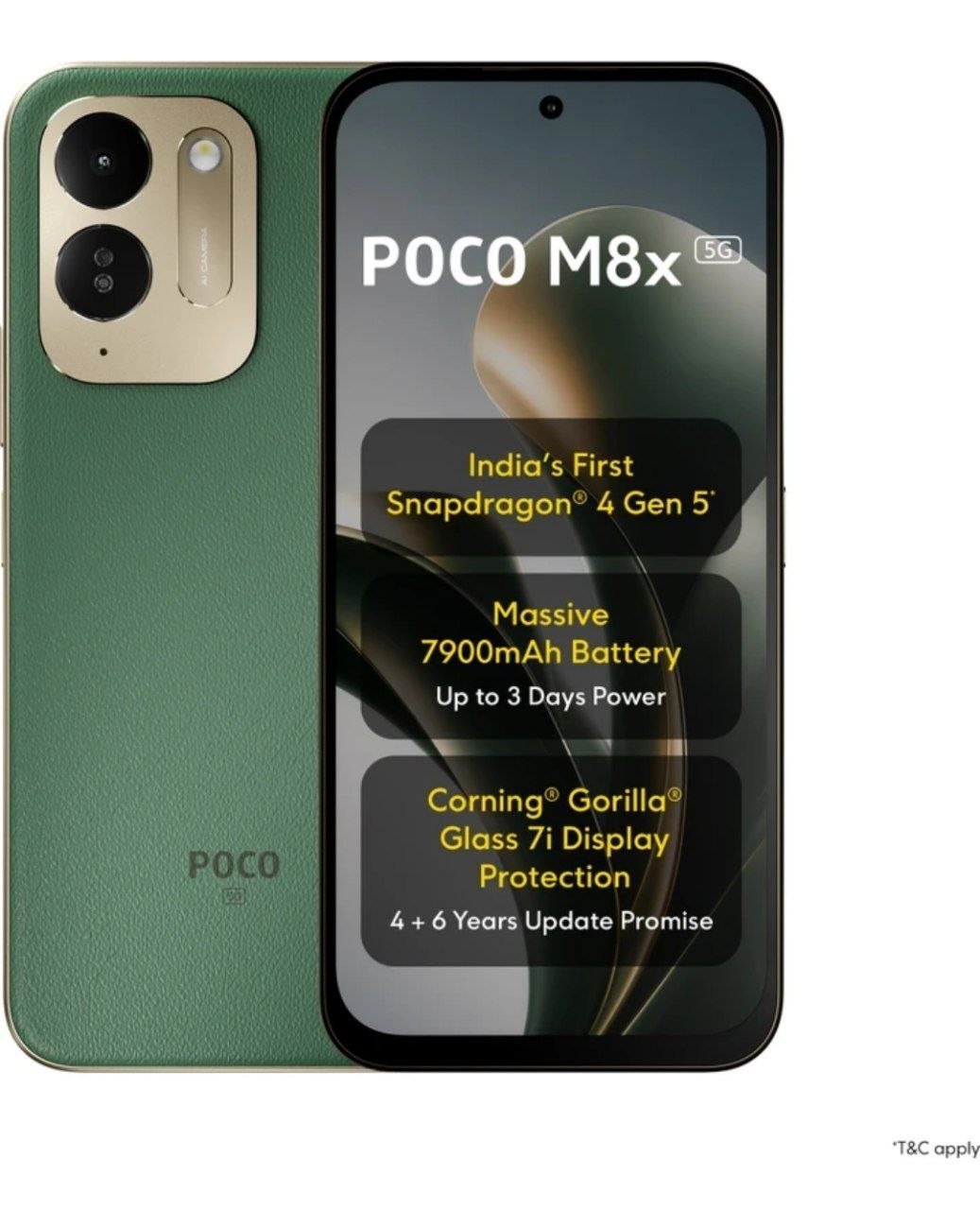 Poco M8x 5g (leather Green 128 Gb) 18 999