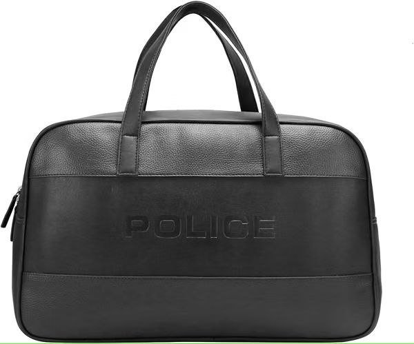 Police Black Soft Duffle Bag 839