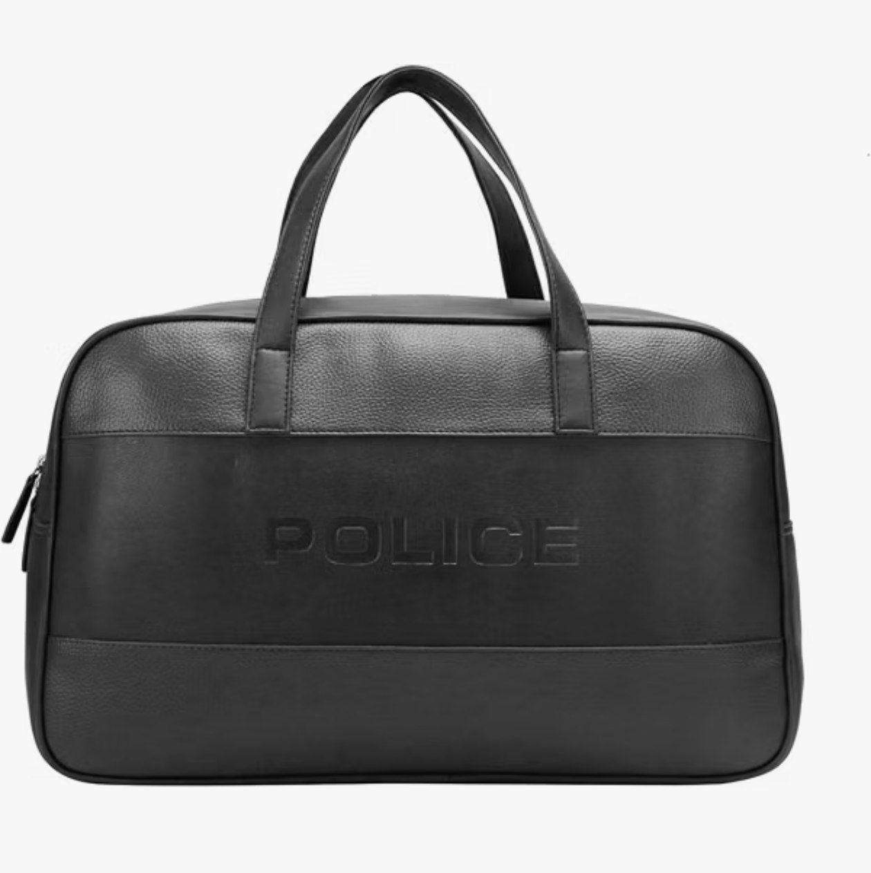 Police Black Soft Duffle Bag At 839