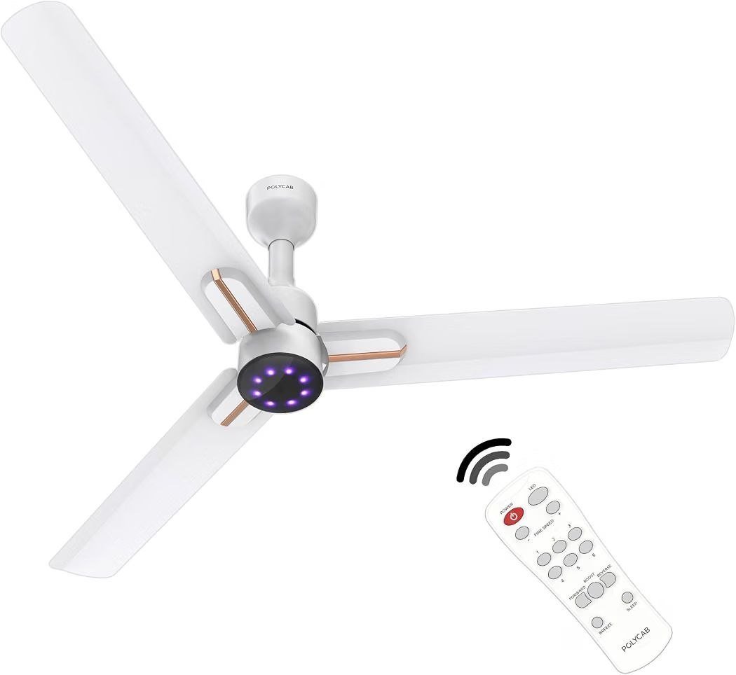Polycab Wizzy Neo Led 1200mm Bldc Ceiling Fan