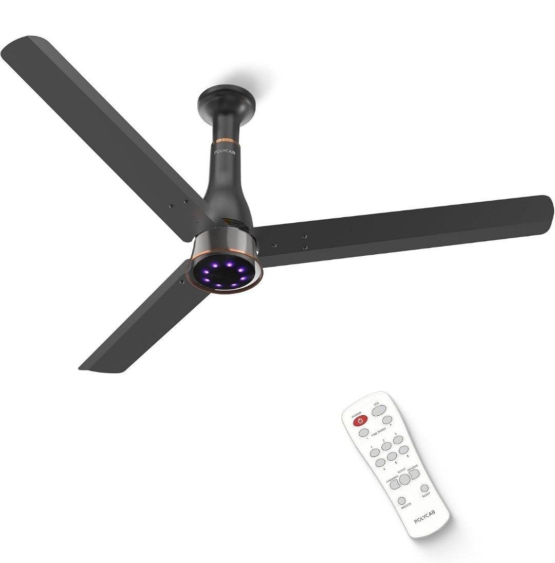 Polycab Wizzy Prime 1200mm Bldc Ceiling Fan W