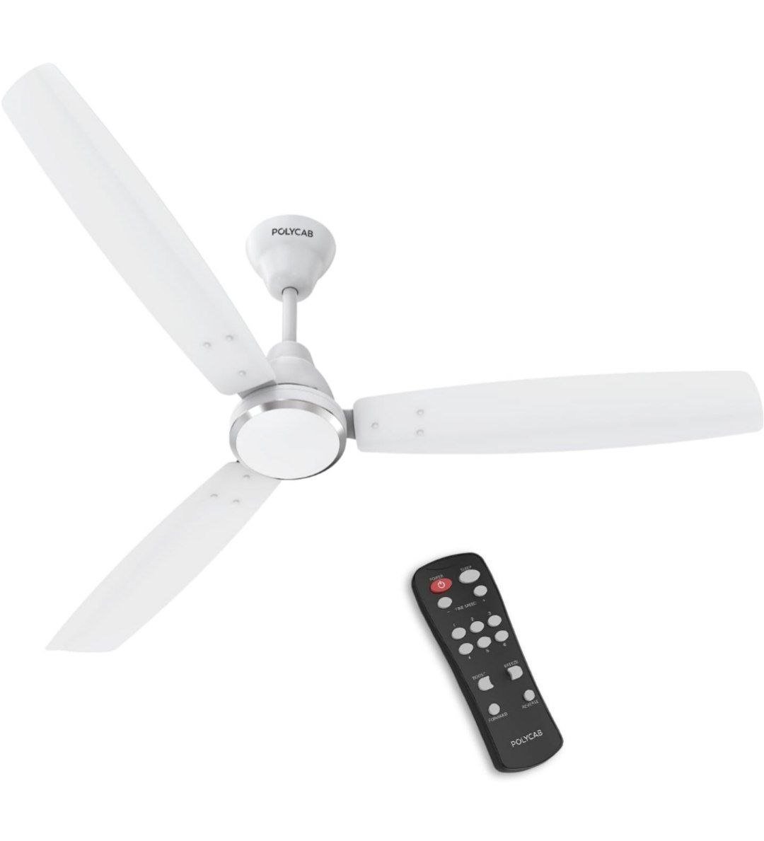 Polycab Wizzy Vibe 1200mm 5-star Bldc Ceiling Fan 
