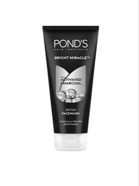 Pond S Bright Miracle Detox Facewash With 10x Powe