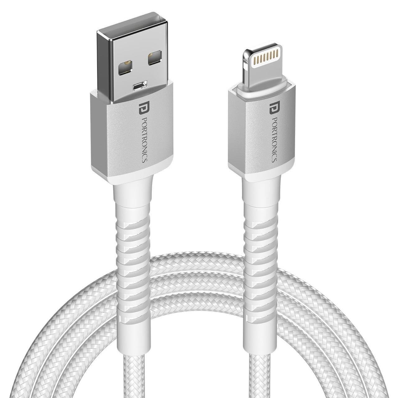 Portronics Konnect X Usb To 8 Pin Cable With 3a Ou