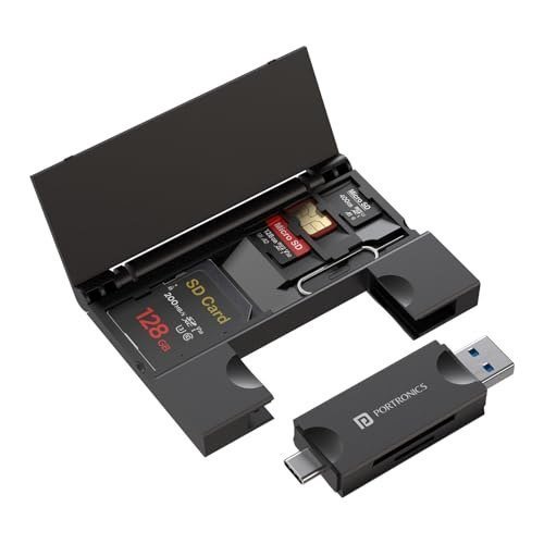 Portronics Mport 30 Plus Card Reader With Storage 