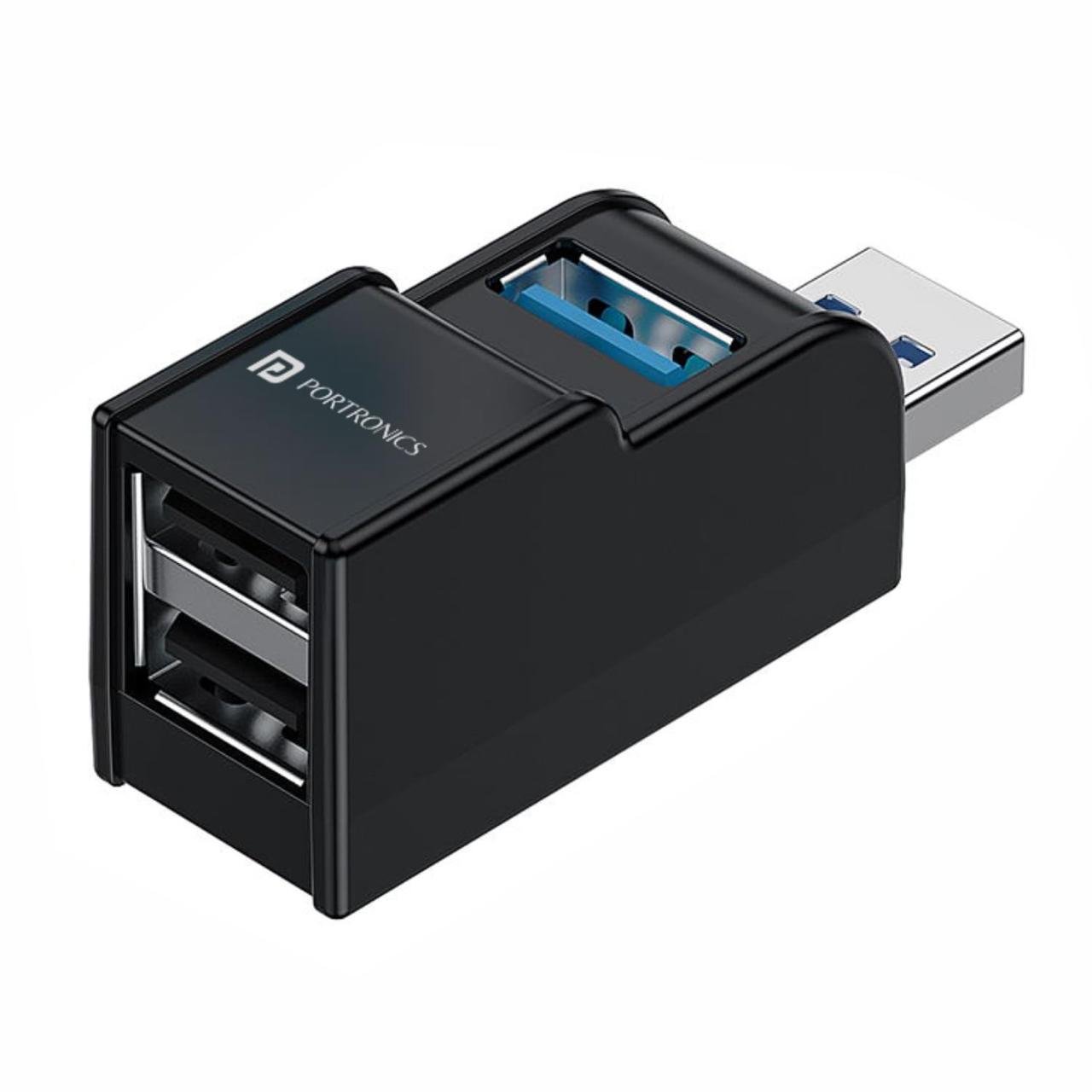 Portronics Mport 3a Usb Hub Dock (3-in-1) Mul