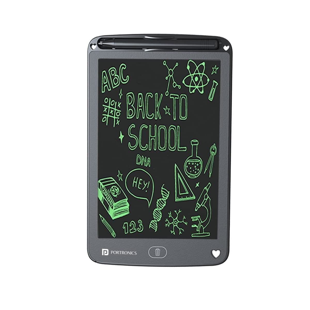 Portronics Ruffpad 12e Re-writable Lcd Writing Pad