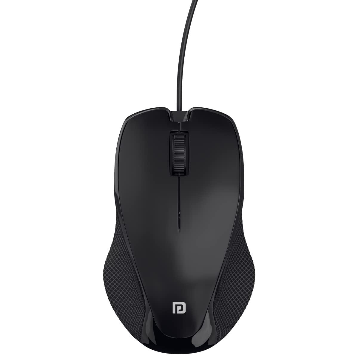 Portronics Toad 101 Wired Optical Mouse With 1200 Dpi Plug Play 139