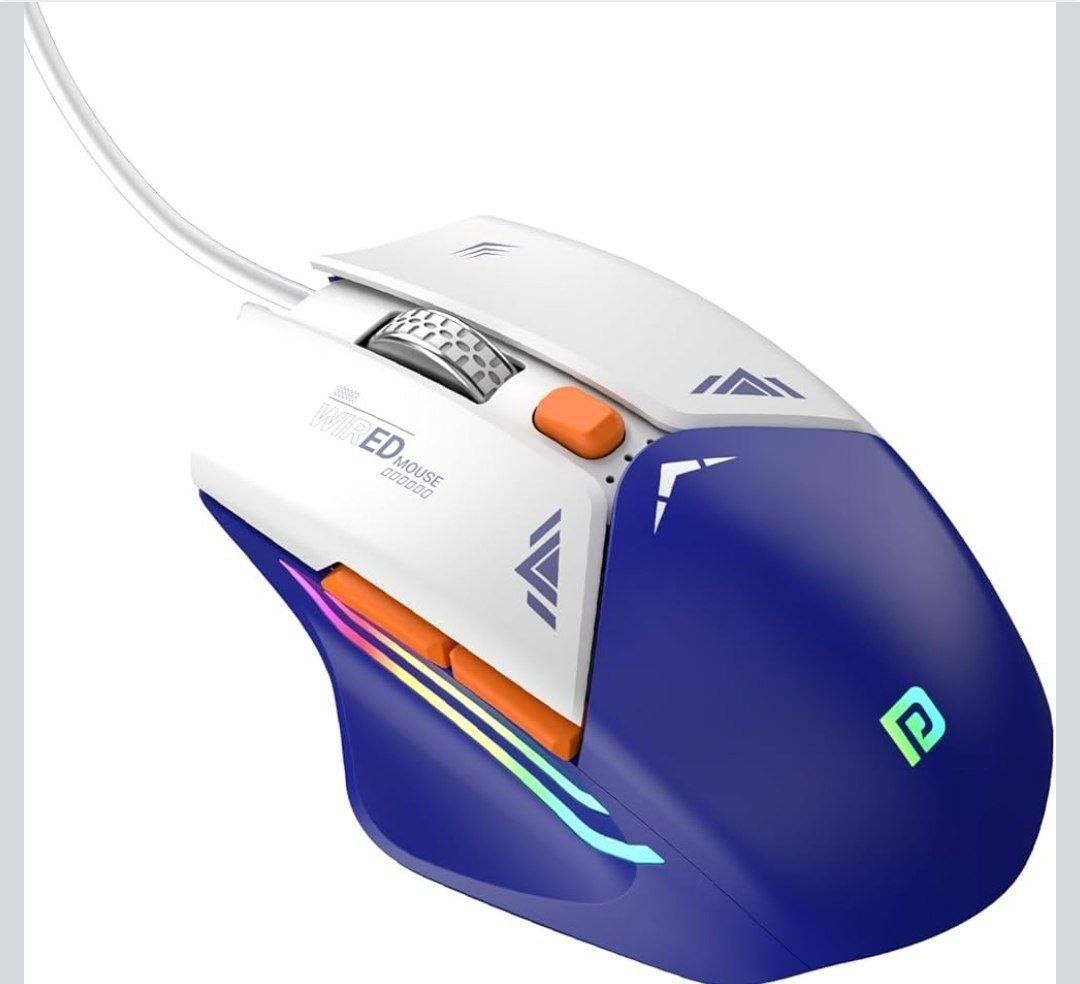 Portronics Vader Wired Gaming Mouse Blue 6 Bu