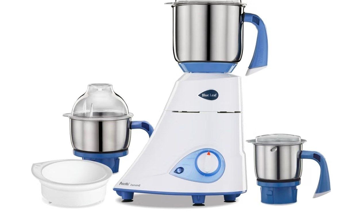 Preethi Diamond 750 Watts Mixer Grinder 3 Jar