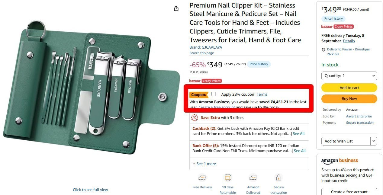 Premium Nail Clipper Kit 251 28