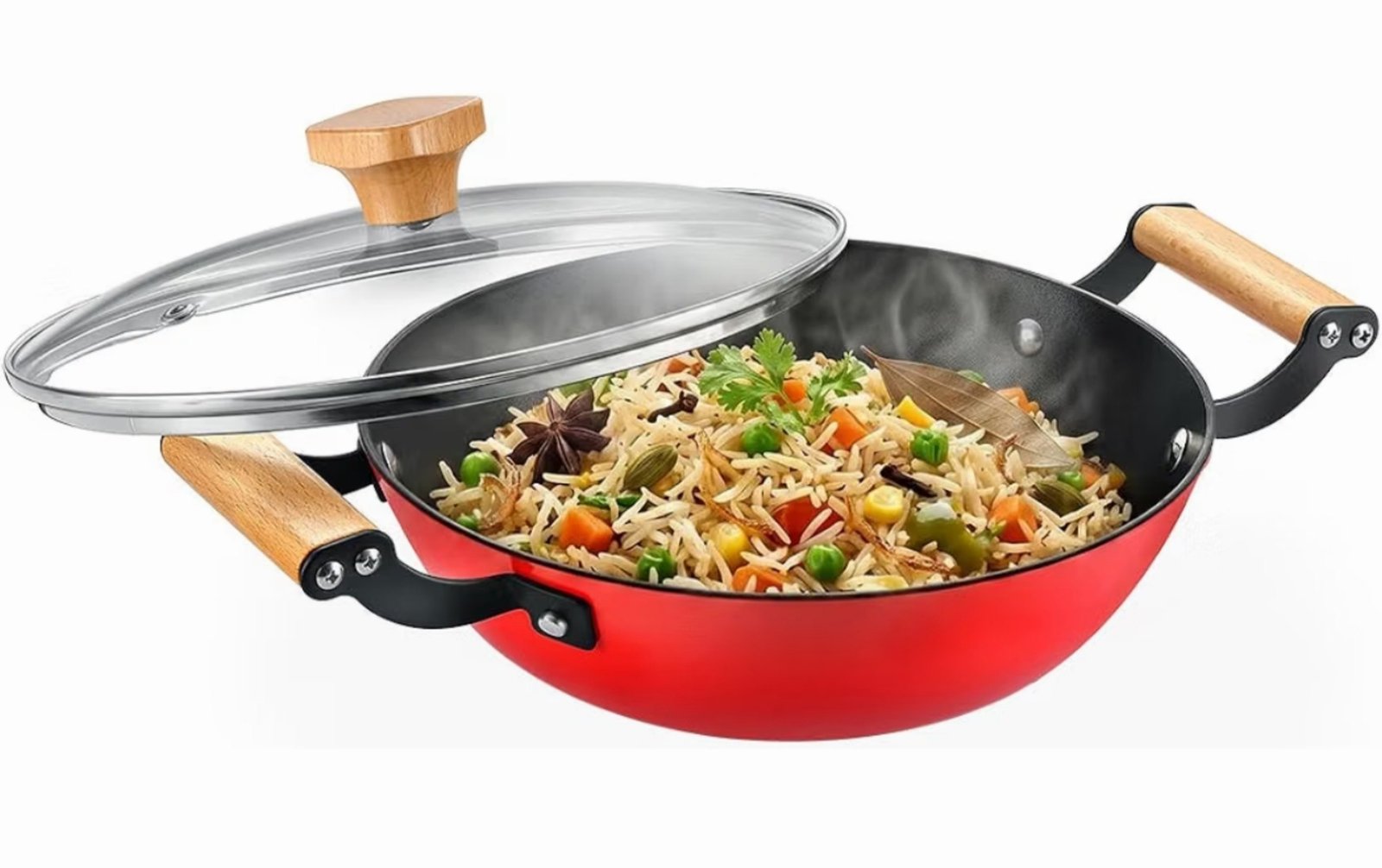 Prestige Enamel Coated Cast Iron Kadai 20cm 1246 2