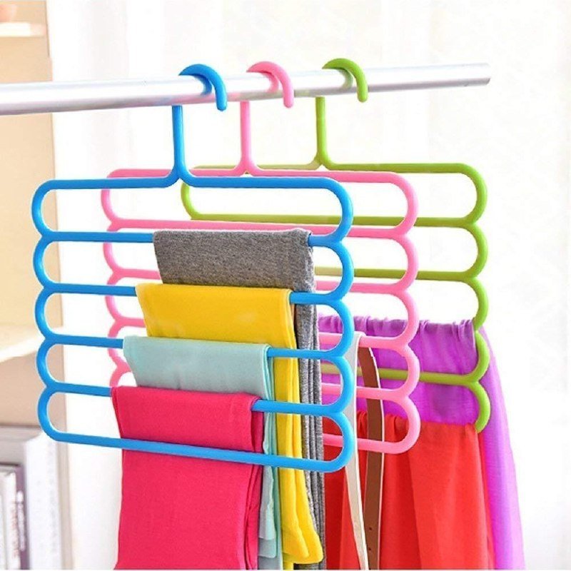 Primelife 5 Layer Pants Hanger - Assorted Col