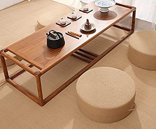 Printshoppie Decor Jute Pouf Ottoman Footrest