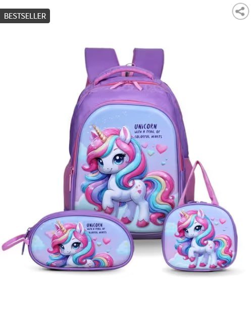 Priority Boys Hard Shell School Backpack Combo 696