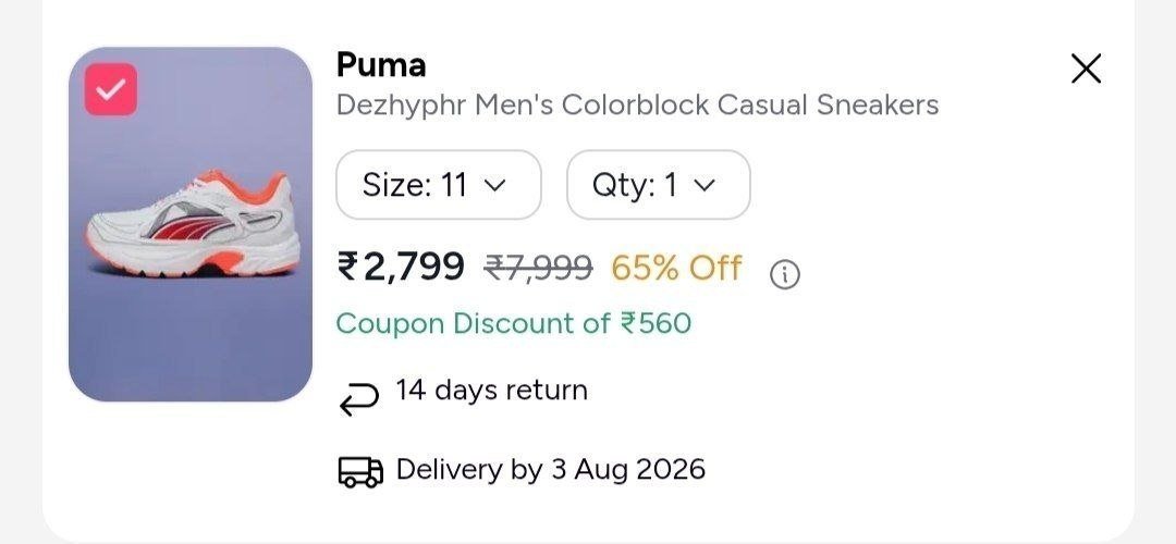 Puma Dezhyphr Sneaker 2262 Puma Xeno Chunky Sneake