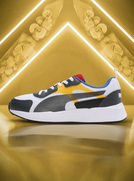 Puma Men White Black Colourblocked Idp Sneakers 1 