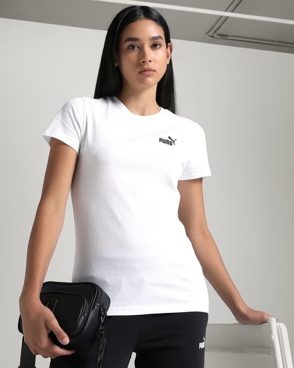 Puma Women No 1 Small Logo Print Regular Fit 