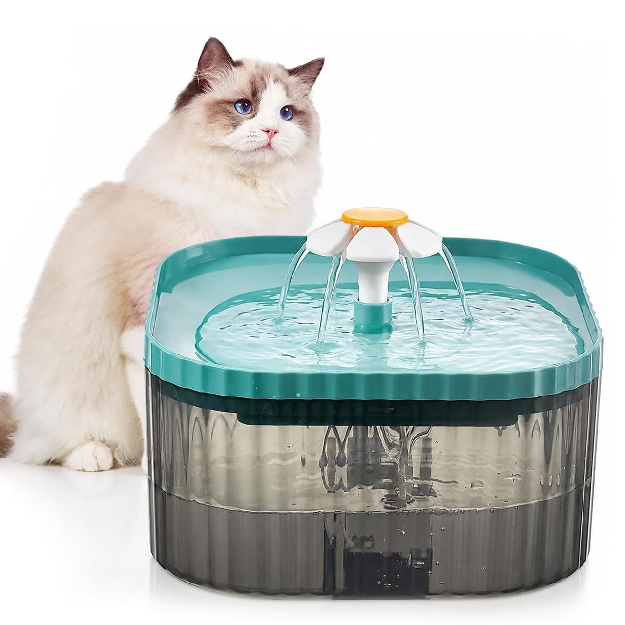 Qpets Pet Water Fountain 2 5l For Cats And Do