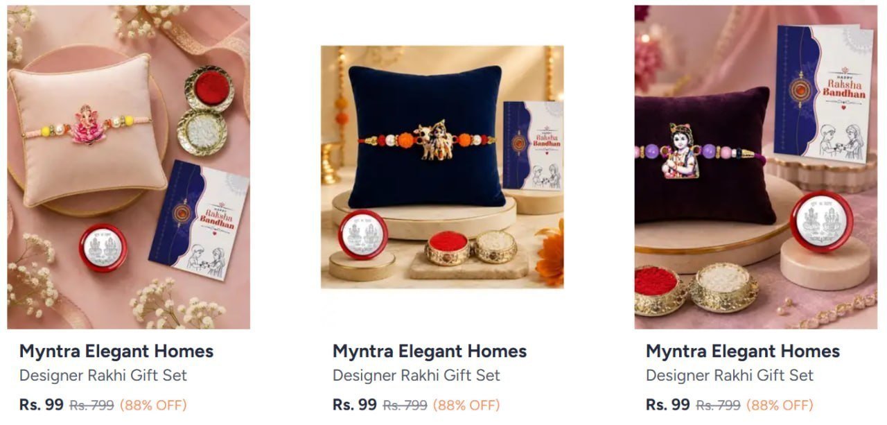Rakhi Gift Set Starting At 99 -