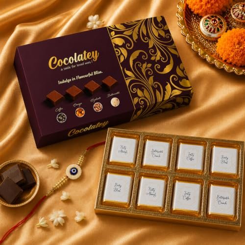 Rakhi With Chocolate Gift Hamper For Brother 