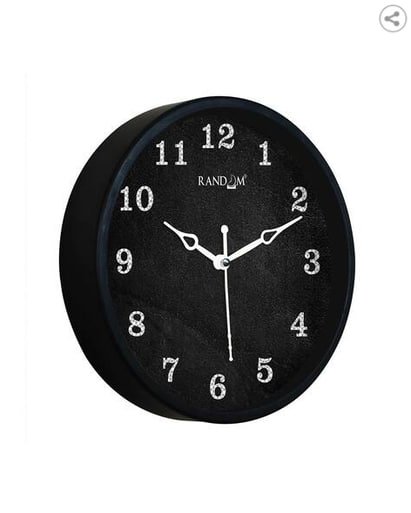 Random Round Shape Plastic Wall Clock 471 Mrp 1 42