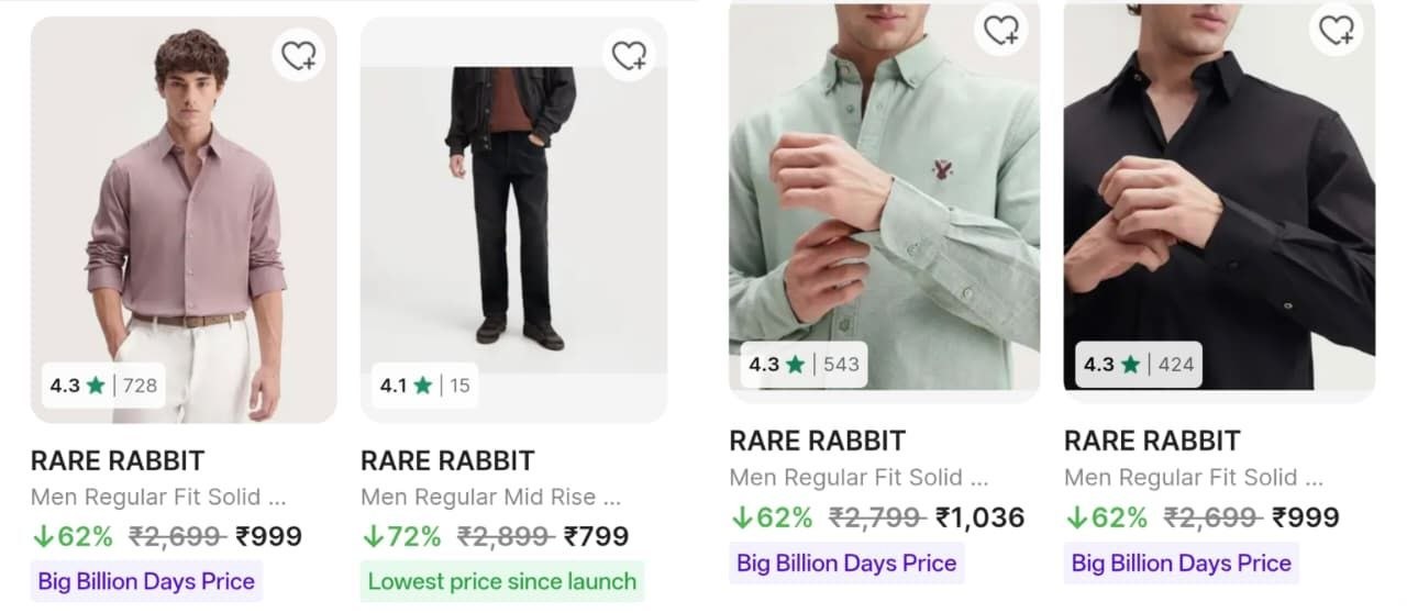 Rare Rabbit 75 Offtop Wear Bottom Wear