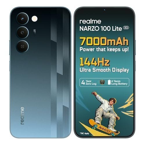 Realme Narzo 100 Lite 5g (thunder Black 6gb 1