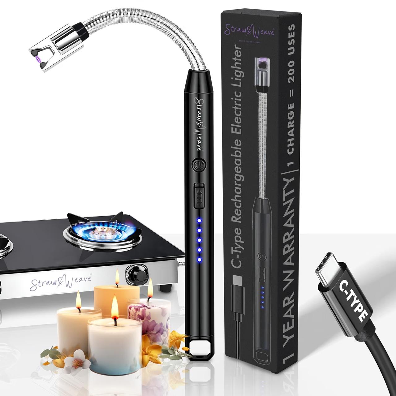 Rechargeable Electric Gas Lighter For Kitchen