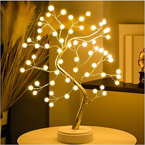 Refulgix 36 Led Pearl Bonsai Tree Lamp With T