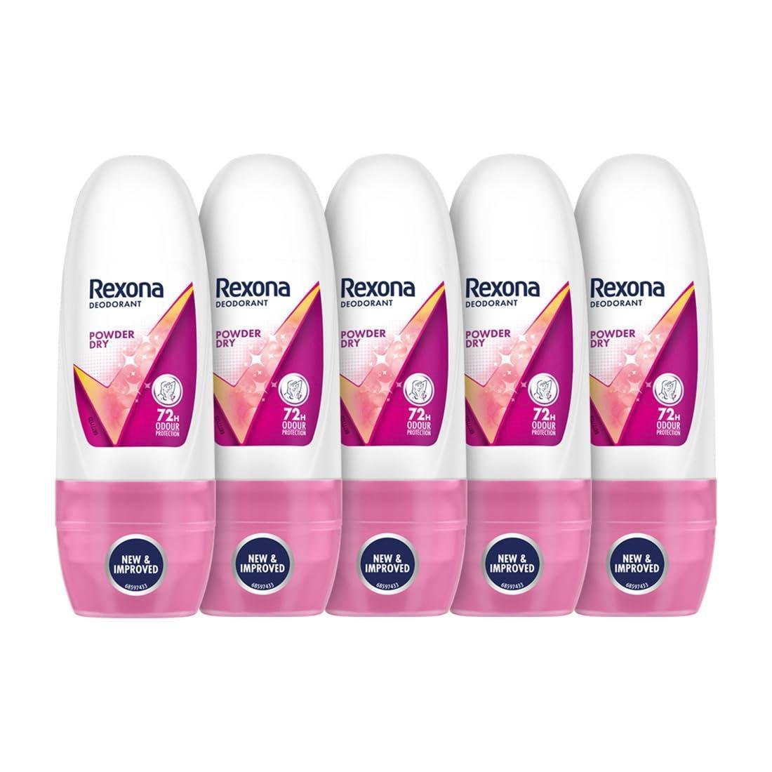 Rexona Powder Dry Underarm Roll-on Deodorant 