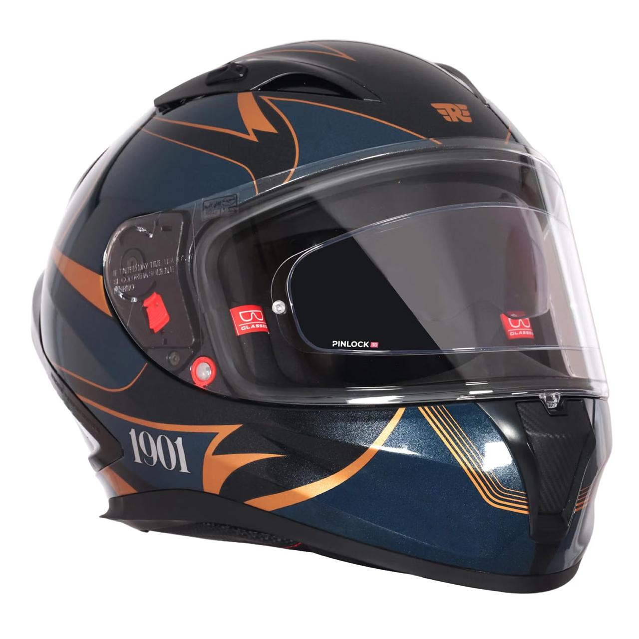 Royal Enfield Speedx Full Face Jinx With Sun 