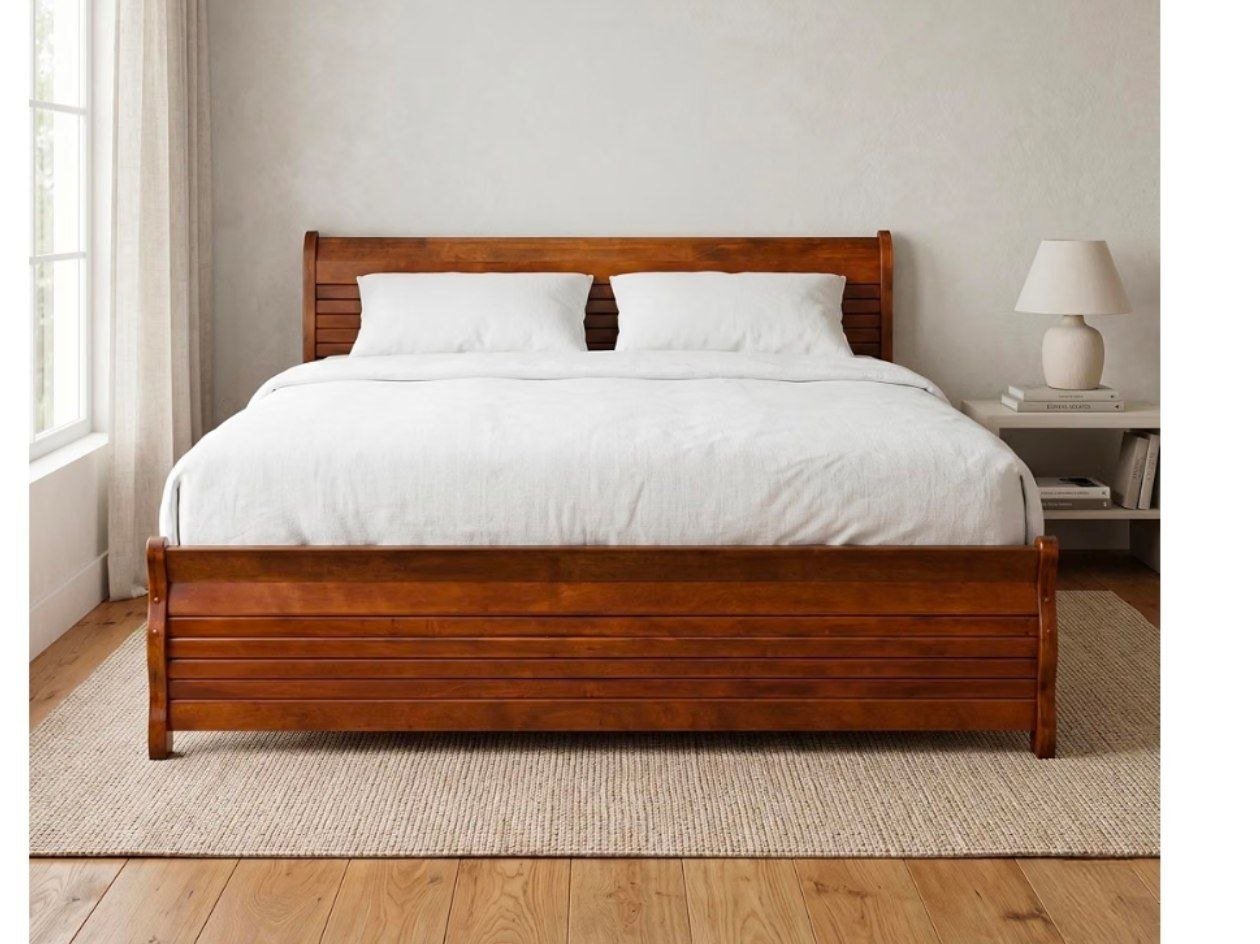 Royaloak New York American Wooden Queen Bed W