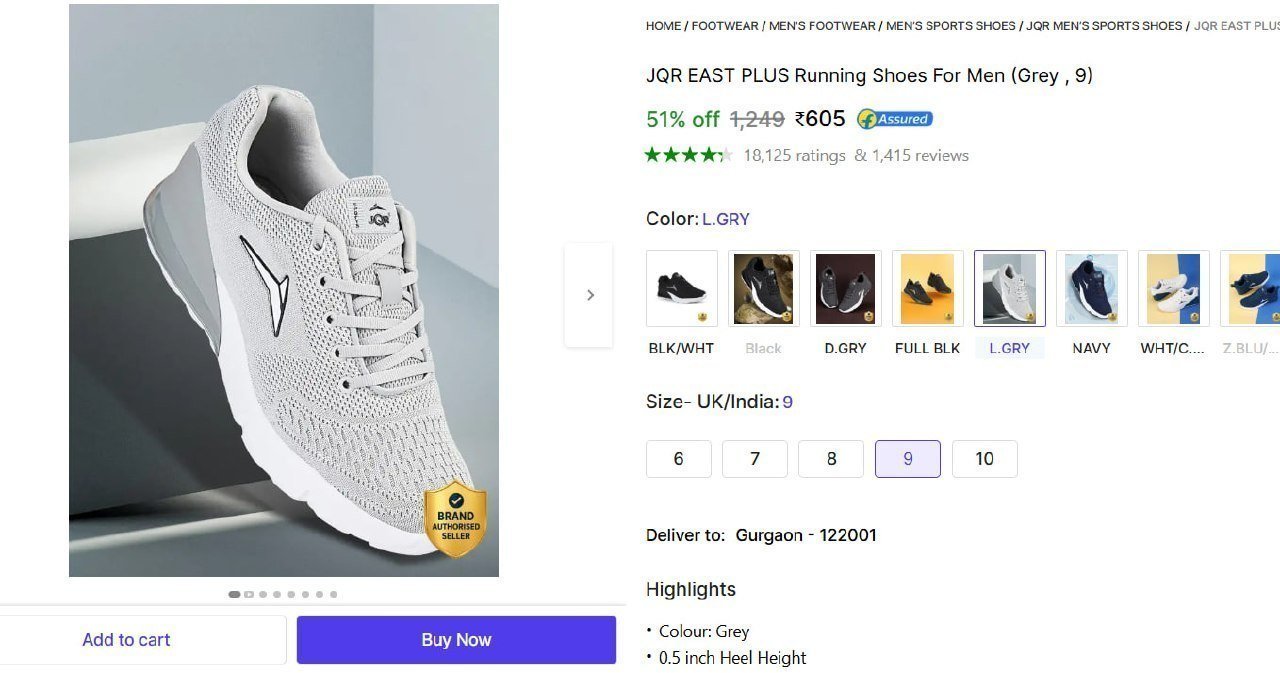 Running Shoes For Men 605