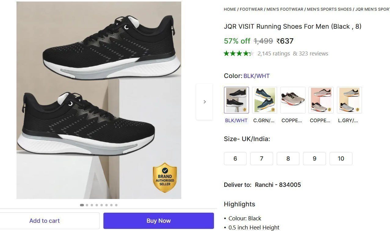 Running Shoes For Men 637