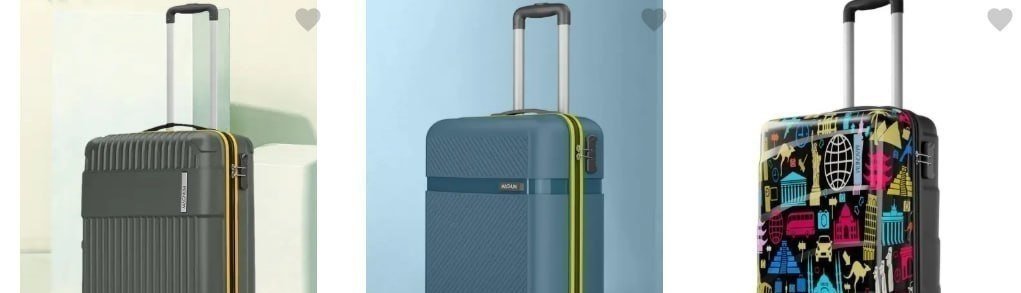 Safari Suitcases From Rs1199