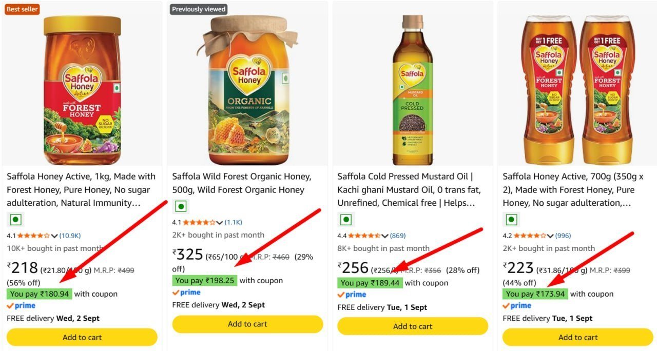 Saffola - Buy Max Quantity