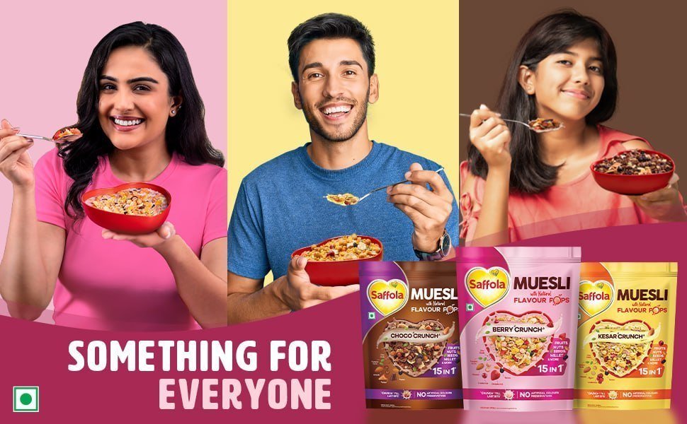Saffola Muesli 450gm 199